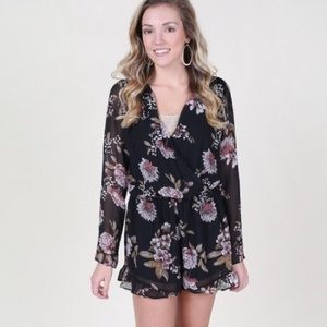 Altar’d State Floral Romper